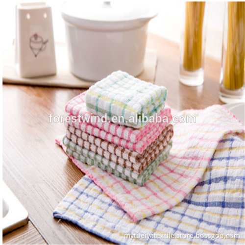 British Tartan Design Promotional Woven Cotton Kitchen Towel